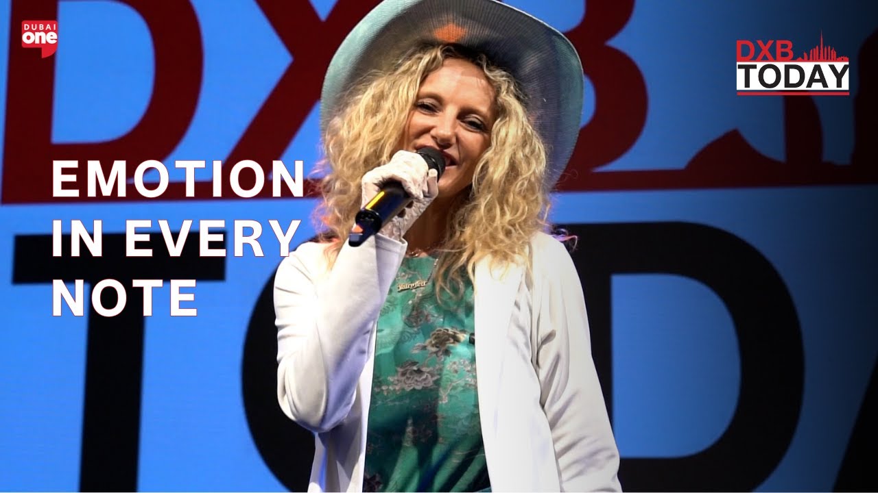 Singer-Songwriter Lauren Claire Townley on Stage at The Fridge Dubai