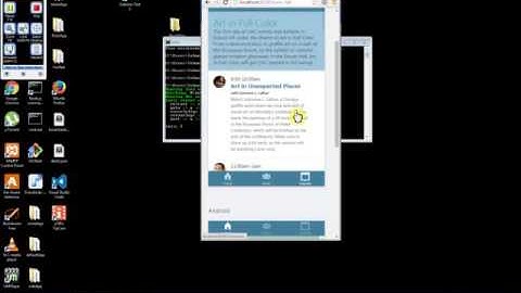 My First Ionic application