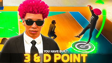 Why my 3 & D POINT build is BETTER than your PLAYSHOT on nba 2k22...