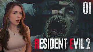 Leon Mother Trucking Kennedy - Resident Evil 2 - Part 1 (First Playthrough)
