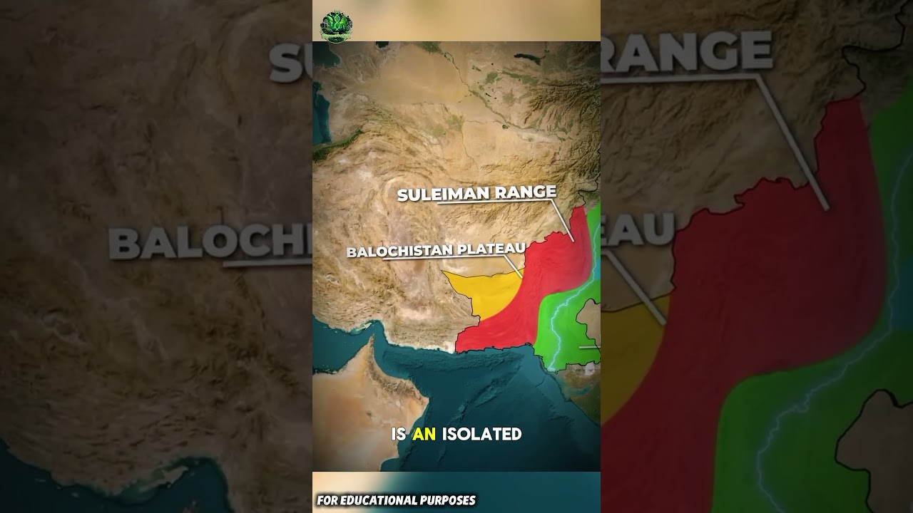 🇵🇰 Pakistan’s Challenging Geography: Mountains, Plateaus, and Rivers 
