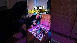 “I Built a Secret Anime Figure Shop Under My House. #timelapse #satisfying #shorts #anime #luxury
