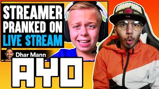 Streamer PRANKED On LIVE STREAM (Dhar Mann) | Reaction!
