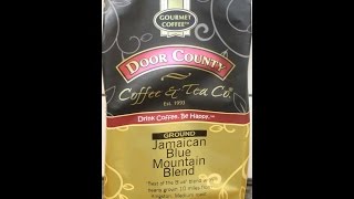 Door County Coffee & Tea Co. Jamaican Blue Mountain Blend Coffee Review