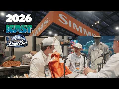 Salmon to Sailfish and the Most Technical Foul Weather Gear Ever Created! ICAST 2026 with Simms