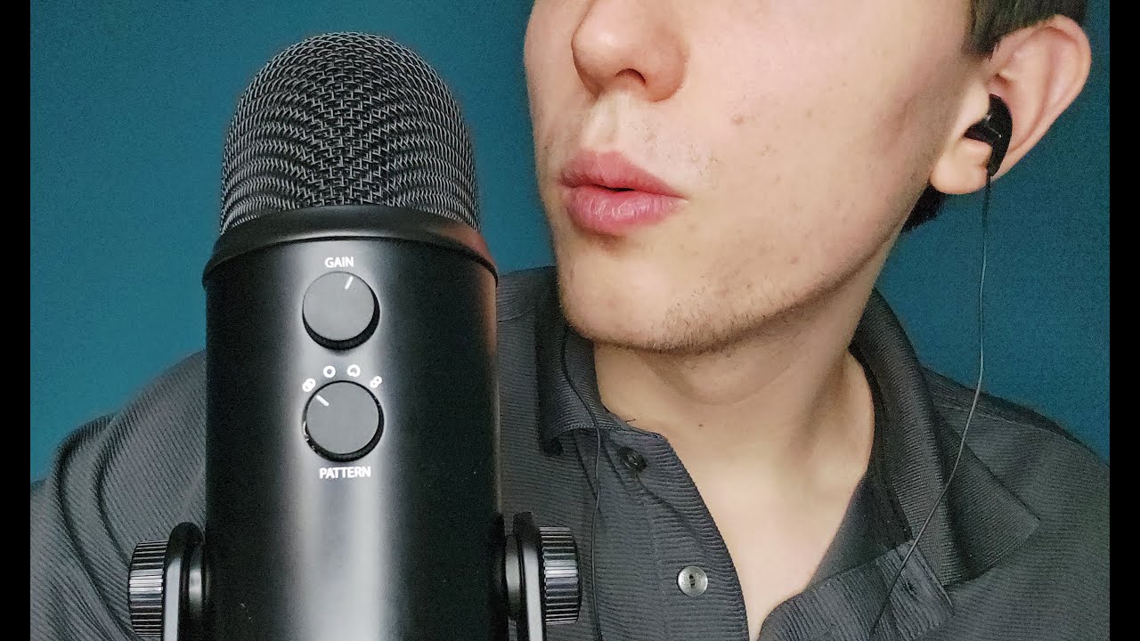 This ear blowing will tickle your ears ASMR