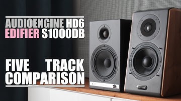 Audioengine HD6 vs Edifier S1000DB  ||  5 Track Comparison