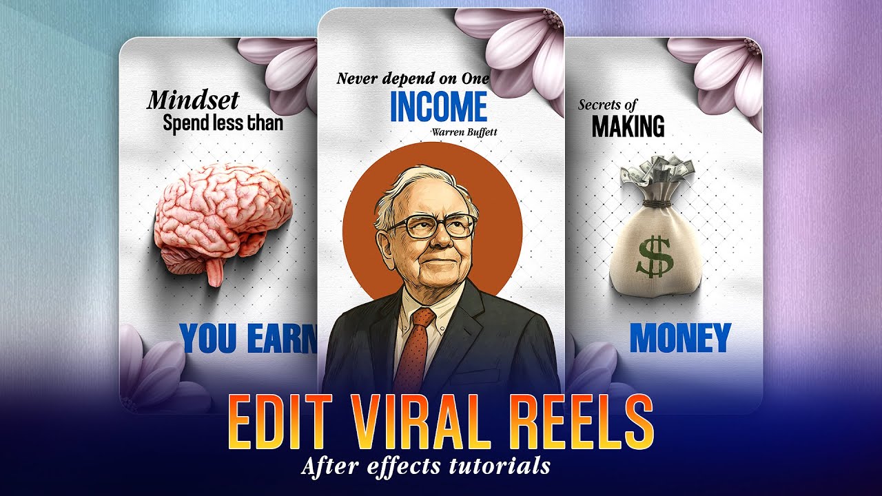 After effects REELS editing Tutorials | Motion graphics tutorials | After effects tutorials