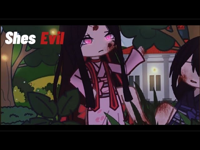 She deserves it😃💢 #zenko🤮 #nezuko #demonslayer #gachaclub #kemitsun