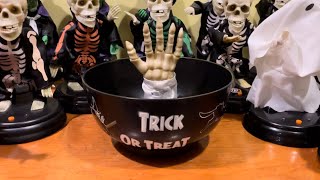 Gemmy 2000s Animated Talking Skeleton Hand Candy Bowl (THRIFT STORE FIND) screenshot 4