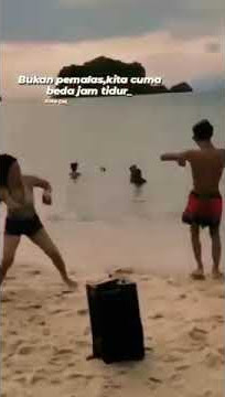 story wa joget pantai