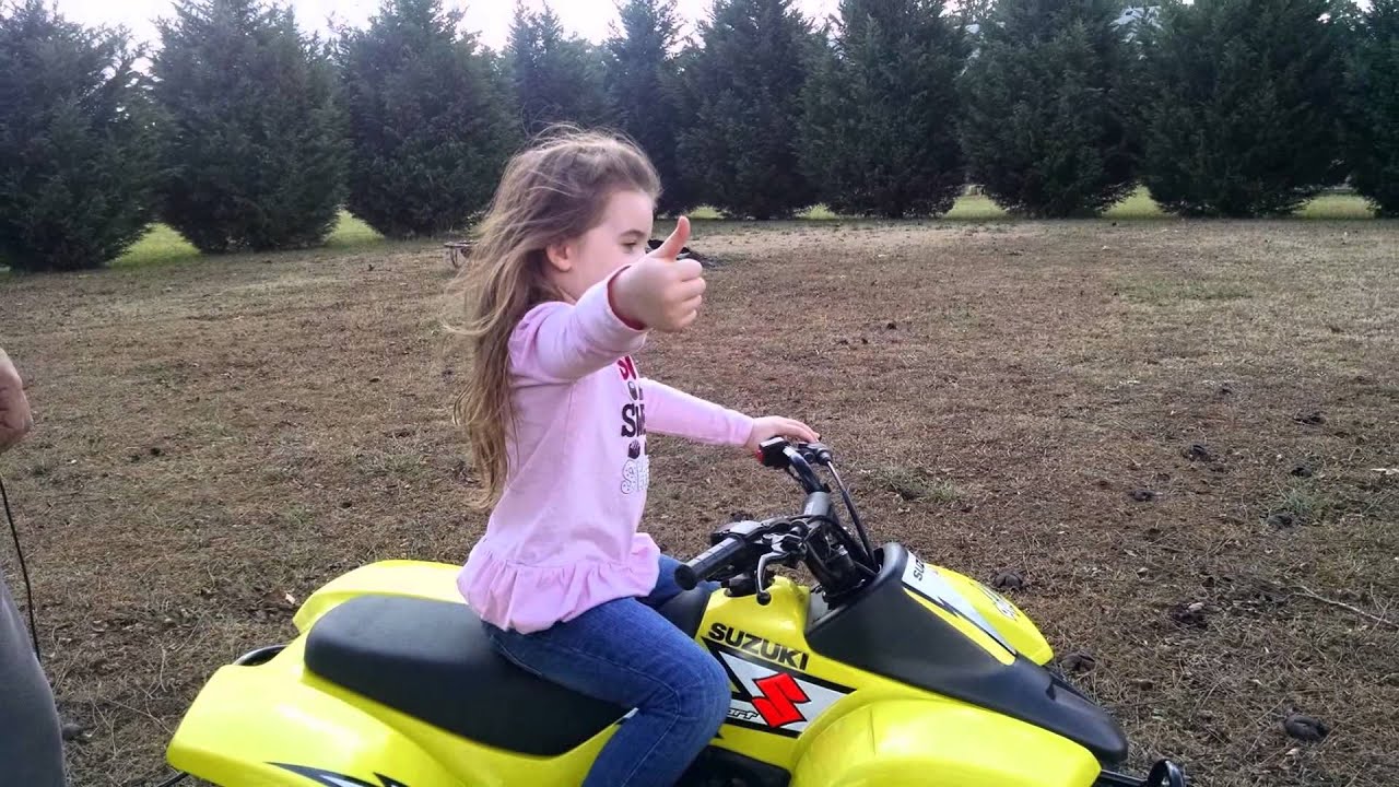 4 Wheeler Action with the Girls YouTube