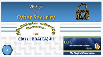 Cyber Security MCQs 4