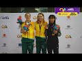 Madeleine McTernan sets a new Virtus Oceania Record in the Women's 50m Freestyle