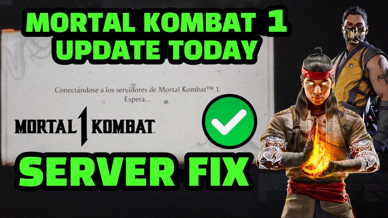 MK1 Servers & Peacemaker MK1 Mortal Kombat 11 Update Today ? Mortal