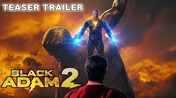 Black Adam 2 (2026) | Teaser Trailer 4K | Dwayne Johnson vs Superman | DC Studios | Warner Bros