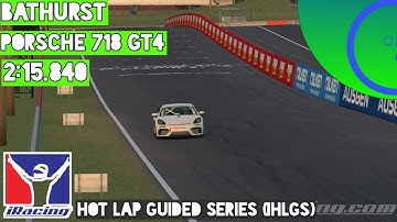 iRacing Hot Lap Guided Series | Porsche 718 GT4 at Bathurst | Setup Download + Rpy File