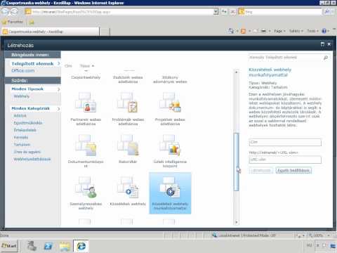 Videó: Nevű Webhely Létrehozása