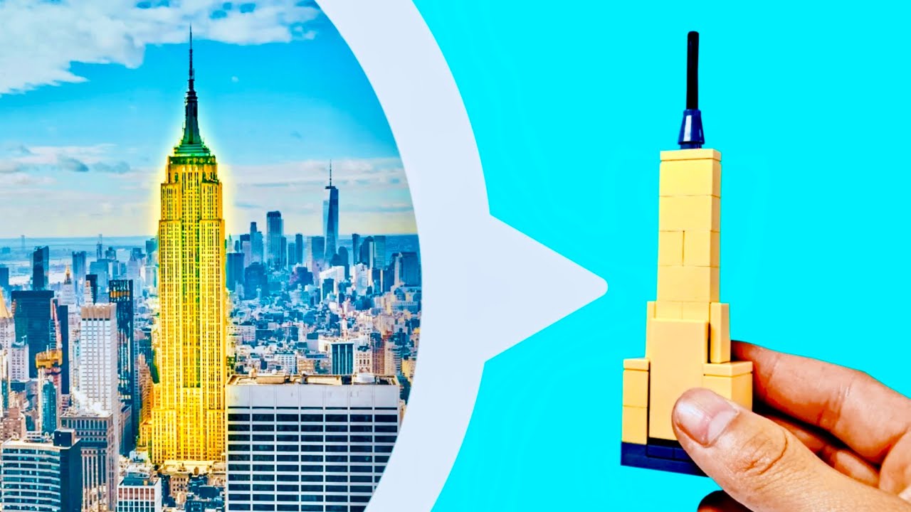 I built 5 Micro LEGO Cities