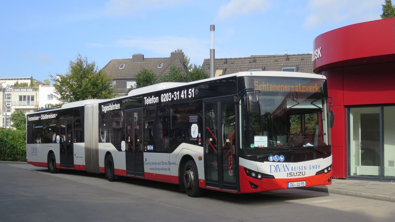 [Video] Bus Isuzu Citiport 18 | DU-IU 95 | Divan Reisen GmbH, Duisburg
