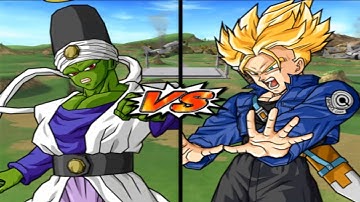 DBZ Budokai Tenkaichi 3 - Pikkon VS Future Trunks SSJ
