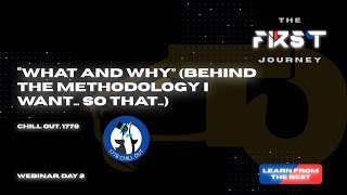 What and why (Behind the methodology I want... so that...) (Chill Out 1778)