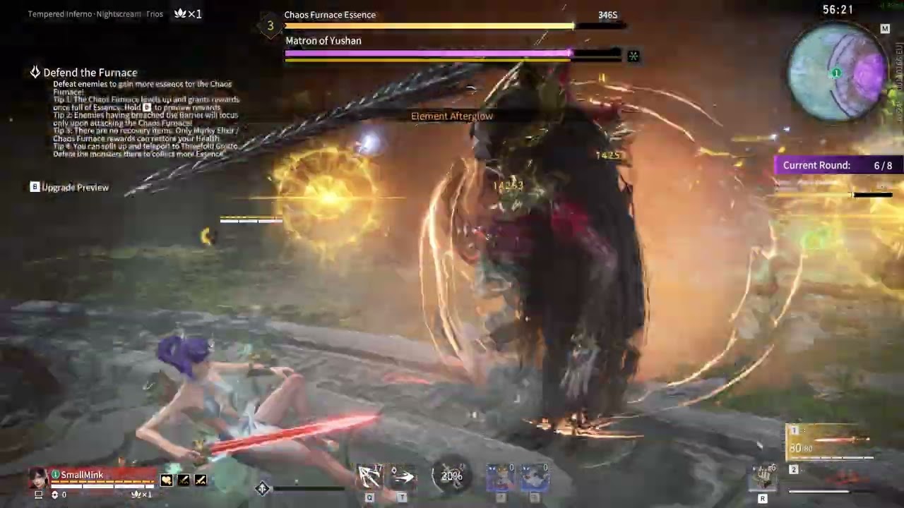 Naraka - Tempered Inferno - Nightscream - Trios Completed SOLO - Justina Gu 