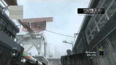 2 Cross Map Tomahawks in a Row - Search & Destroy Black Ops Game Clip