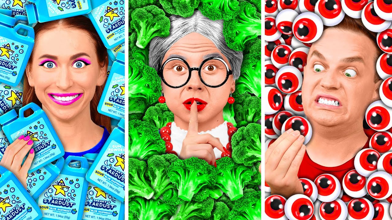 Экстремальные прятки Челлендж с Бабушкой | Смешные Моменты с Crazy DO