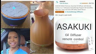 ASAKUKI Oil Diffuser With Timer Cool Mist Humidifier Christmas 2024 Inspiration