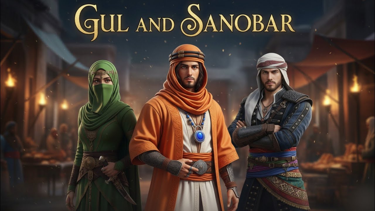 Dastan E Gul Sanobar | Islamic Fairy Tales | Gul Sanobar Ki Kahani | Moral Stories in Hindi Urdu