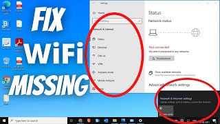 : [SOLVED] WiFi Not Showing in Settings On Windows 10 | Missing WiFi Fix