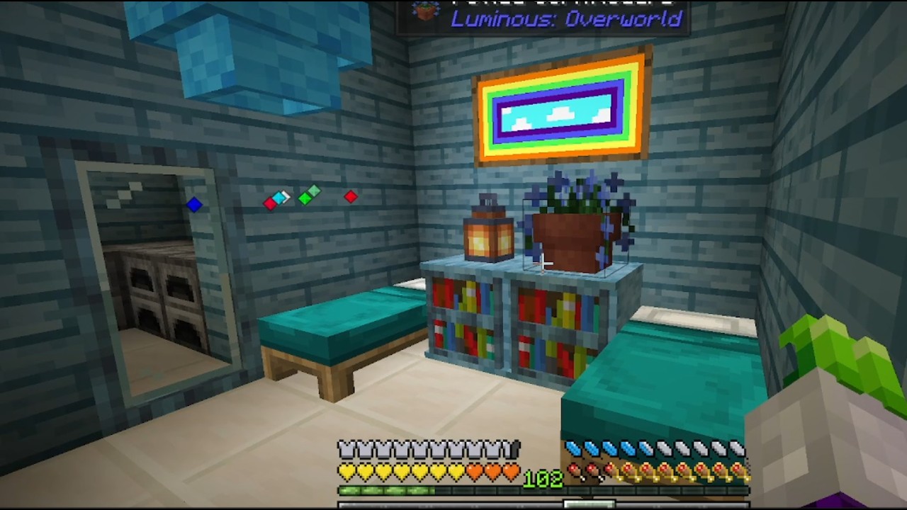 Decorating Interiors | Modded Survival Minecraft Let's Play | Episode 2 ...