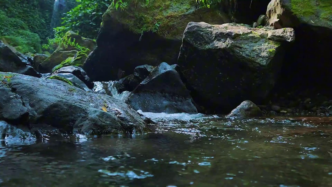Relaxing River Sounds – Starfall Stream — only river, no music.