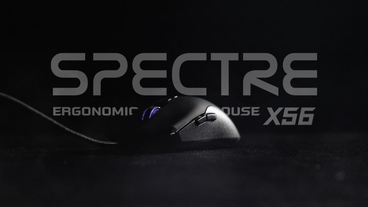 SPECTRE X56 ERGONOMIC GAMING MOUSE YouTube