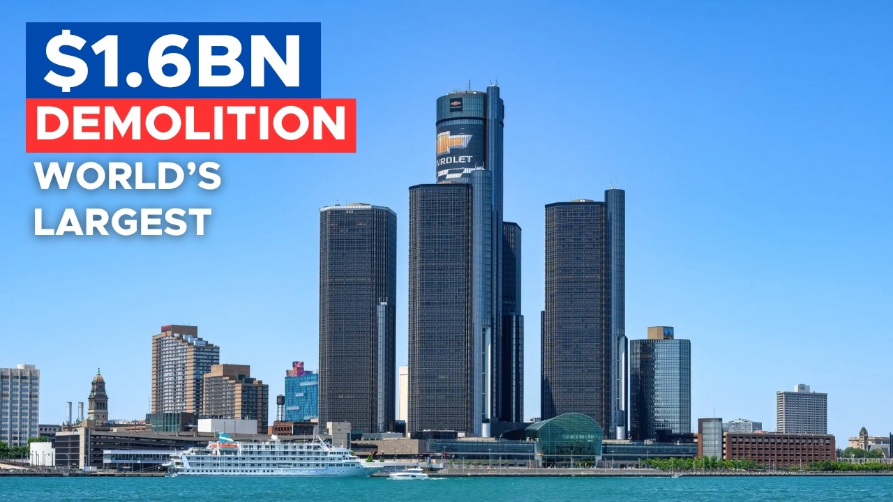 Detroit's $1.6BN Icon Demolition (And You're Paying For It)