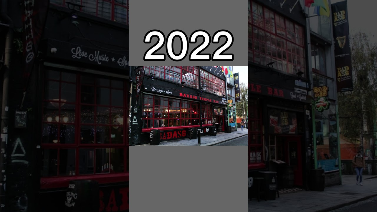 Temple Bar, Dublin - Flashback 📷 📷