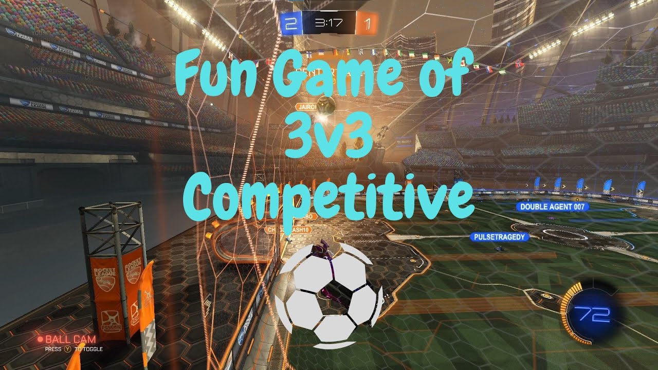 Rocket League | Competitve 3v3 with randoms (12) - YouTube