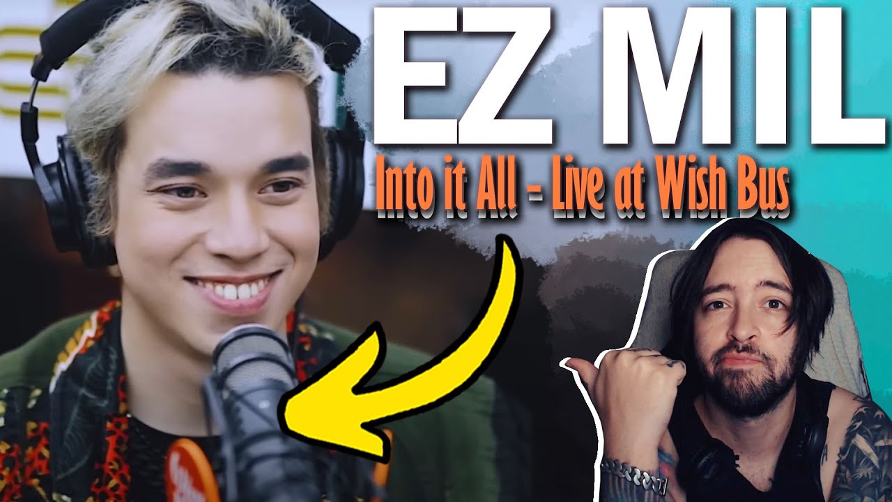 Ez Mil performs “Into It All” LIVE on Wish 107.5 Bus | REACTION | Ez Live is a Vibe! Loving this! 🔥