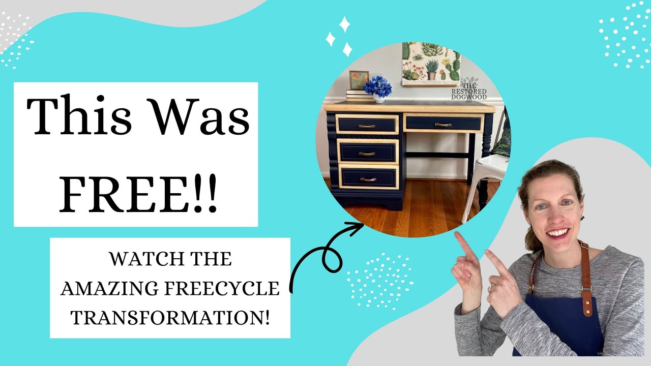Amazing Furniture Makeover! Freecycle Furniture Furniture