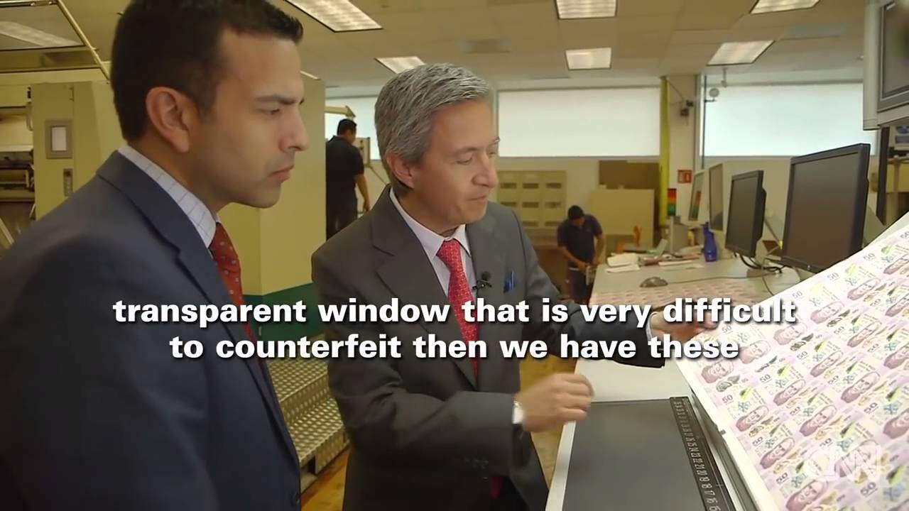 CNN - Mexico's money factory - YouTube