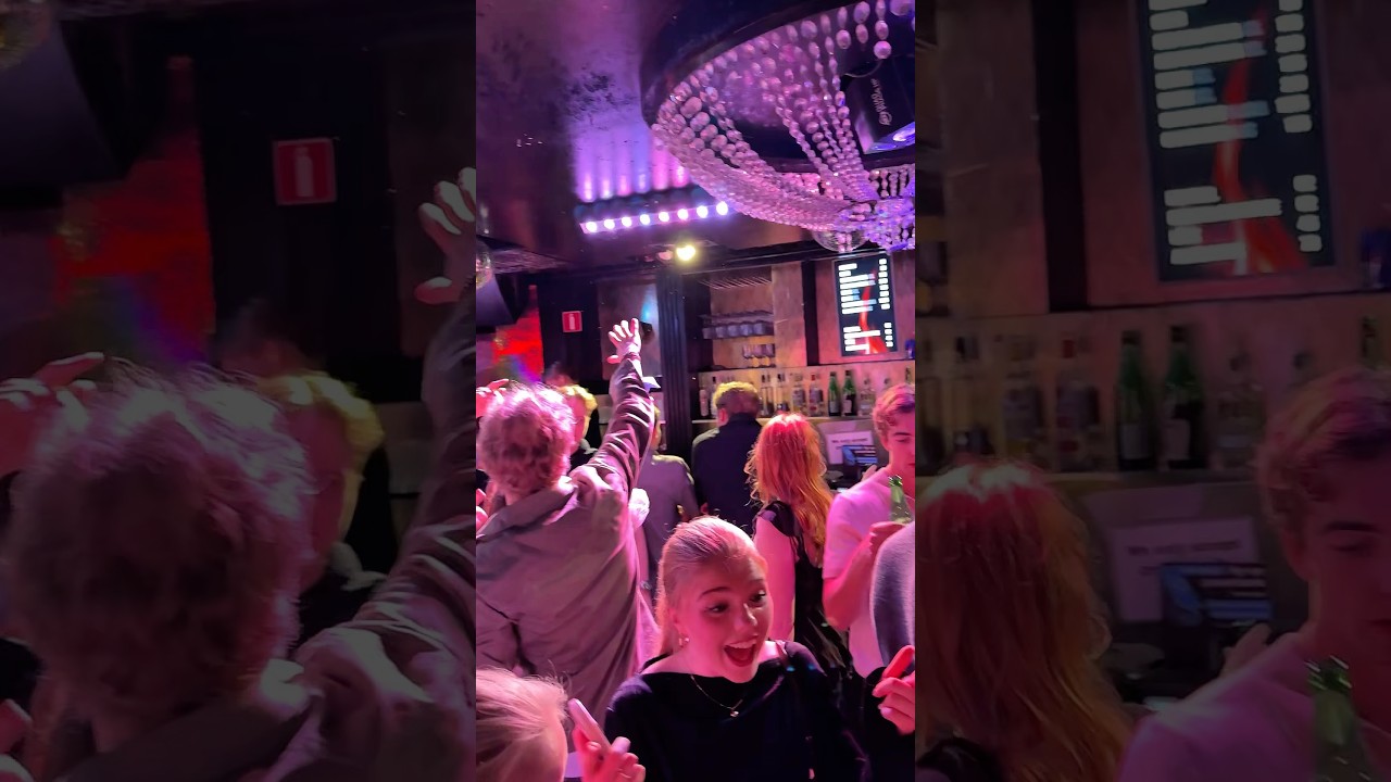 Baby Music in Swedish Nightclub 👩‍🦳🇸🇪