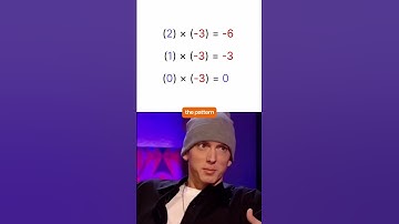 Why Negative × Negative = Positive ?