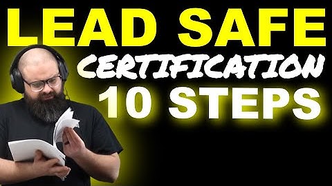 How to Pass the Cleveland Lead Paint Inspection & Get Lead Safe Certification | Ask James Wise 57