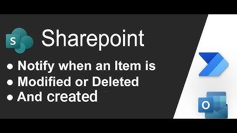 Send email when item is created or modified or deleted in sharepoint list || Automated Cloud Flows