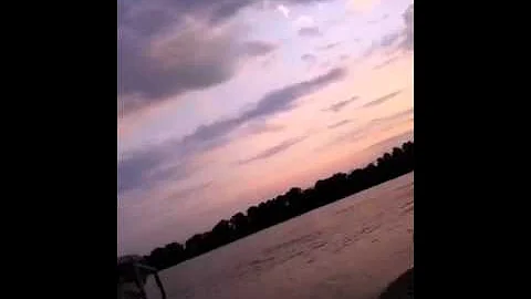 Sundown swimming