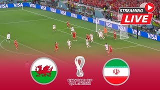 Wales vs Iran LIVE | Fifa World Cup 2022 | Match Today Watch Streaming