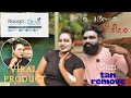 Raaga detan 😳 ഒറ്റയൂസിൽ ഇത്രയും മാറ്റം 😍suntan removal cream /viral product #suntan 