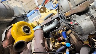 CAT C-13 w/ compound turbos! - Manifold replacement