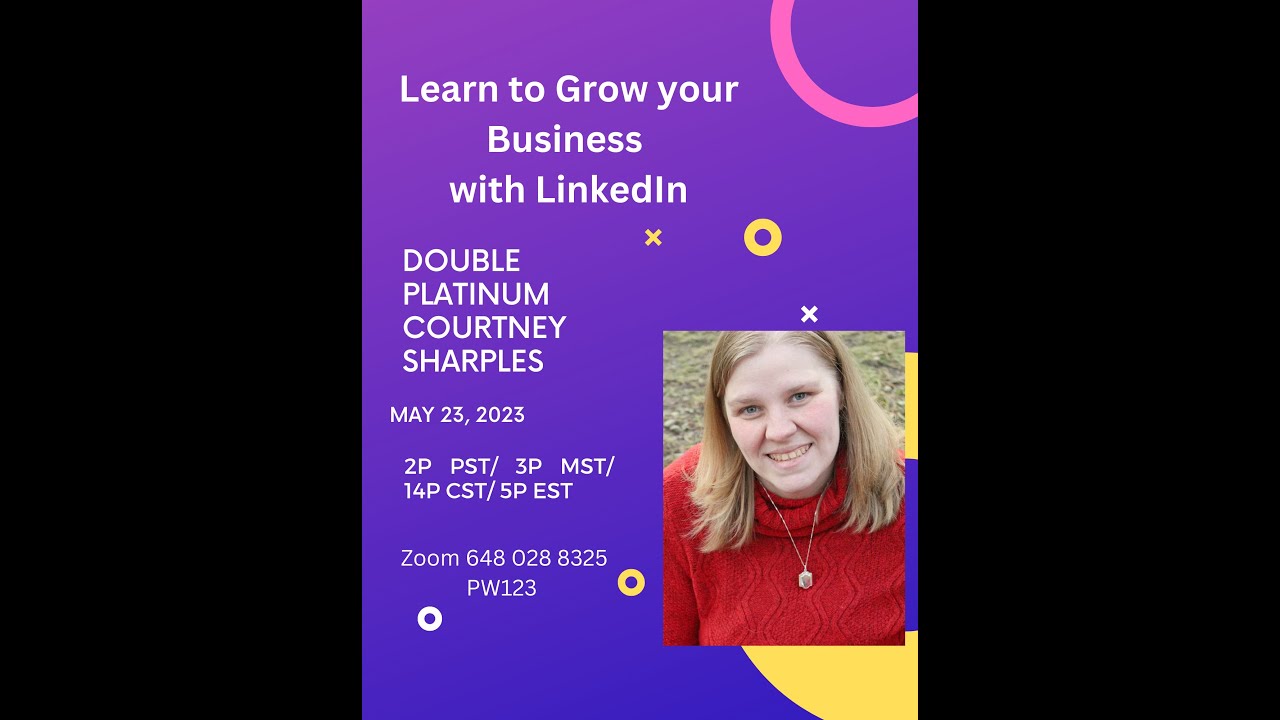 How to Post to LinkedIn with Double Platinum Courtney Sharples